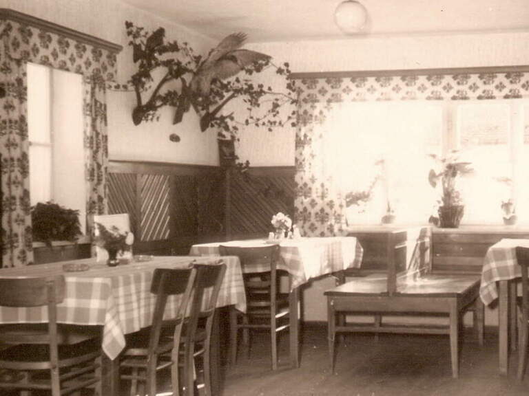 Ein Blick in das historische Gasthaus des Hotel Oswald – traditionsreiche Wurzeln mit familiärer Gastlichkeit im Bayerischen Wald.