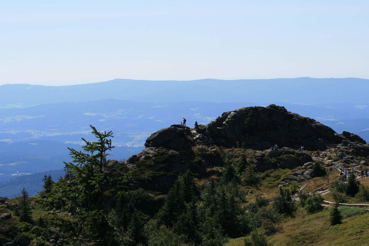 Großer Arber Bayerischer Wald höchster Berg