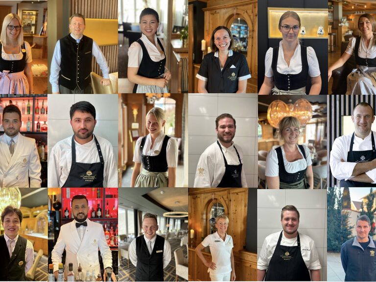 Das engagierte Team im Hotel Oswald überzeugt mit Leidenschaft und Professionalität.